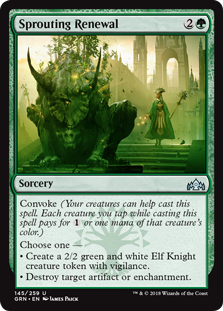 Sprouting Renewal - Guilds of Ravnica