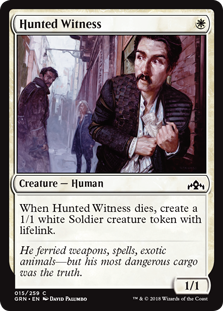 Hunted Witness - Guilds of Ravnica