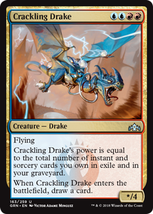 Crackling Drake - Guilds of Ravnica