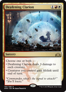 Deafening Clarion - Guilds of Ravnica