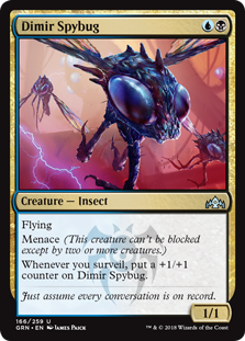 Dimir Spybug - Guilds of Ravnica