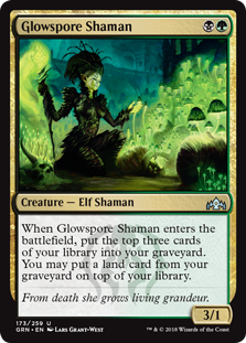 Glowspore Shaman - Guilds of Ravnica