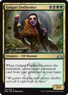 Golgari Findbroker - Guilds of Ravnica