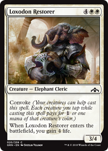 Loxodon Restorer - Guilds of Ravnica