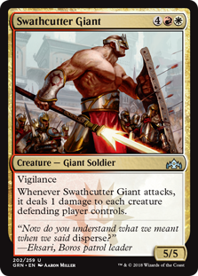 Swathcutter Giant - Guilds of Ravnica