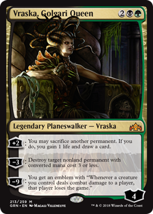 Vraska, Golgari Queen - Guilds of Ravnica