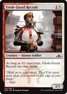 Fresh-Faced Recruit - Guilds of Ravnica