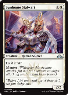 Sunhome Stalwart - Guilds of Ravnica