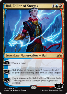 Ral, Caller of Storms - Guilds of Ravnica