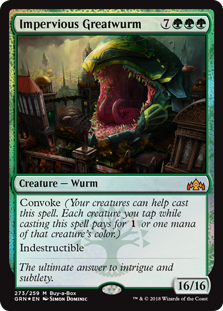 Impervious Greatwurm - Guilds of Ravnica