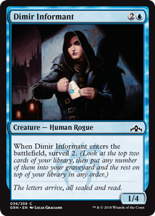 Dimir Informant - Guilds of Ravnica