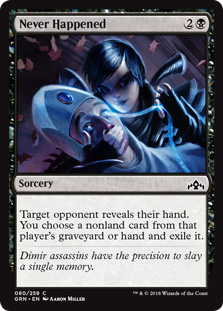 Never Happened - Guilds of Ravnica