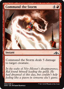 Command the Storm - Guilds of Ravnica