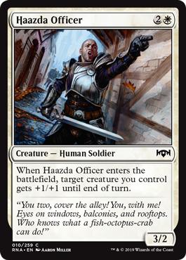 Haazda Officer - Ravnica Allegiance