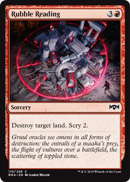 Rubble Reading - Ravnica Allegiance