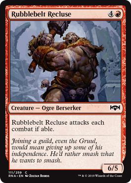 Rubblebelt Recluse - Ravnica Allegiance