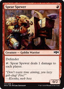 Spear Spewer - Ravnica Allegiance