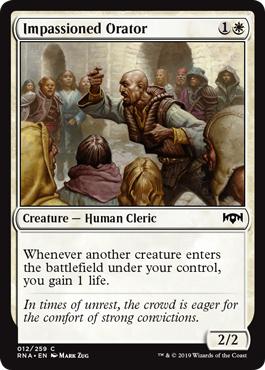 Impassioned Orator - Ravnica Allegiance