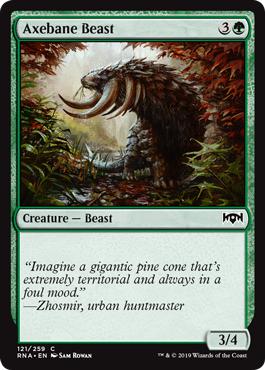 Axebane Beast - Ravnica Allegiance