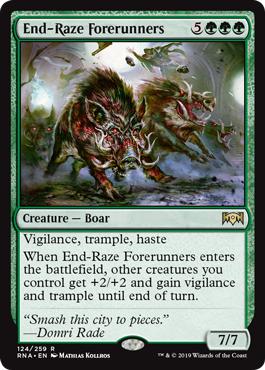 End-Raze Forerunners - Ravnica Allegiance