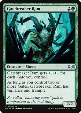 Gatebreaker Ram - Ravnica Allegiance