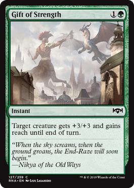 Gift of Strength - Ravnica Allegiance