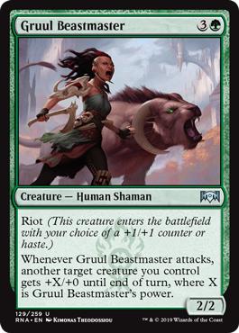 Gruul Beastmaster - Ravnica Allegiance