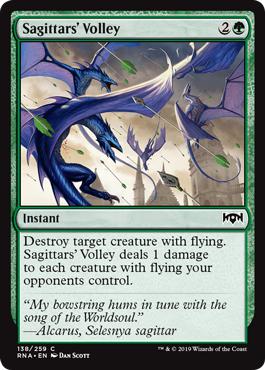 Sagittars' Volley - Ravnica Allegiance