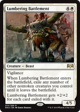 Lumbering Battlement - Ravnica Allegiance