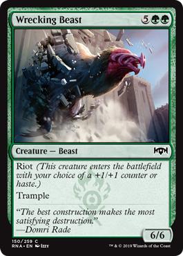 Wrecking Beast - Ravnica Allegiance