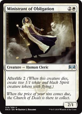 Ministrant of Obligation - Ravnica Allegiance