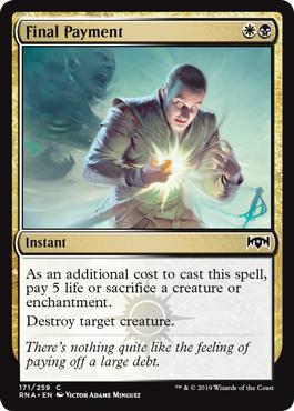 Final Payment - Ravnica Allegiance