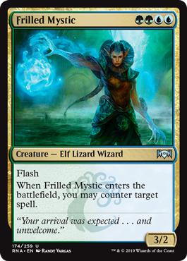 Frilled Mystic - Ravnica Allegiance