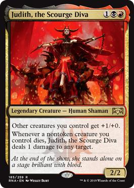 Judith, the Scourge Diva - Ravnica Allegiance