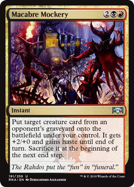 Macabre Mockery - Ravnica Allegiance