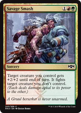 Savage Smash - Ravnica Allegiance