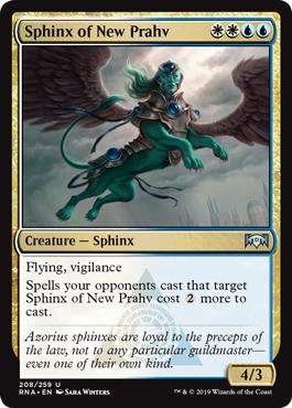 Sphinx of New Prahv - Ravnica Allegiance