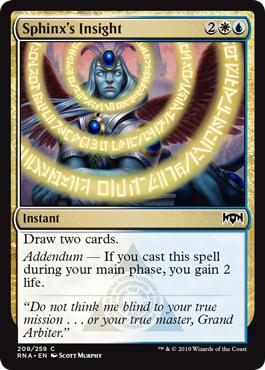 Sphinx's Insight - Ravnica Allegiance