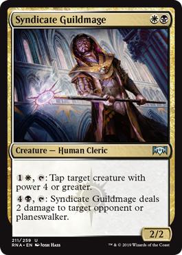 Syndicate Guildmage - Ravnica Allegiance