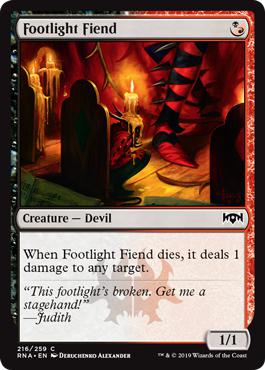 Footlight Fiend - Ravnica Allegiance