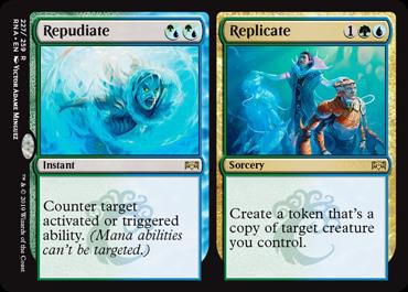 Repudiate // Replicate - Ravnica Allegiance