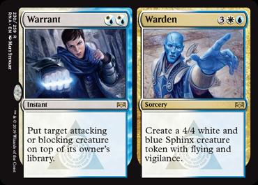 Warrant // Warden - Ravnica Allegiance