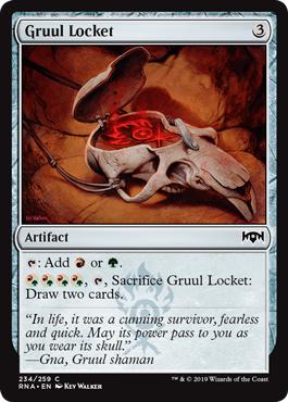 Gruul Locket - Ravnica Allegiance