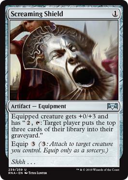 Screaming Shield - Ravnica Allegiance