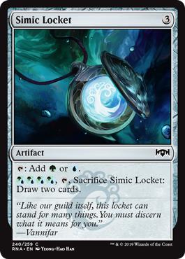 Simic Locket - Ravnica Allegiance