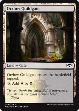 Orzhov Guildgate - Ravnica Allegiance