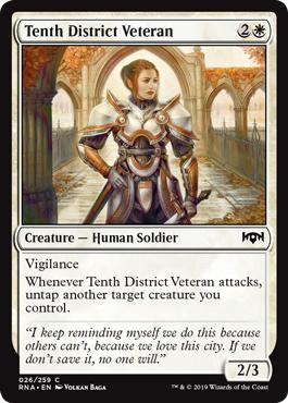 Tenth District Veteran - Ravnica Allegiance