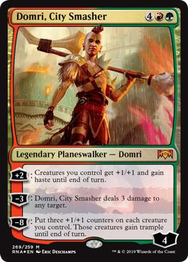 Domri, City Smasher - Ravnica Allegiance