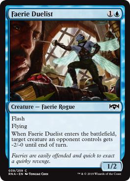 Faerie Duelist - Ravnica Allegiance