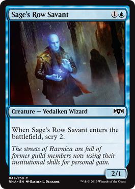 Sage's Row Savant - Ravnica Allegiance